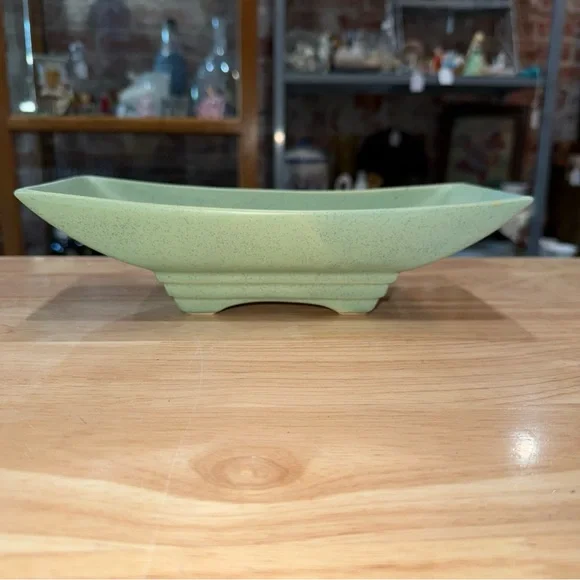 McCoy Green Planter Pottery USA - Picture 1 of 10